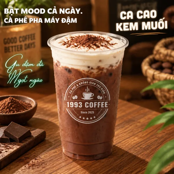 Salted Cream Cocoa at 1993 Coffee & Work