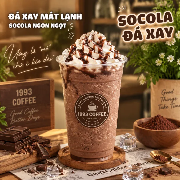 Chocolate Ice Blended at 1993 Coffee & Work