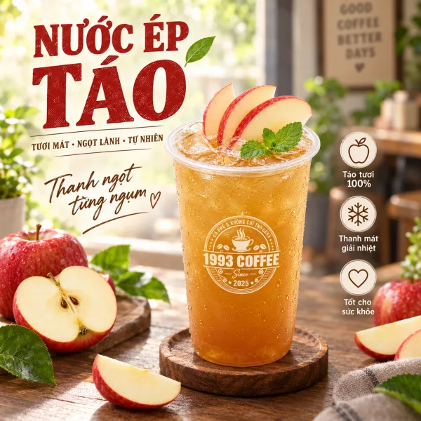 Apple Juice at 1993 Coffee & Work