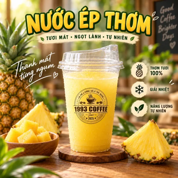 Pineapple Juice at 1993 Coffee & Work
