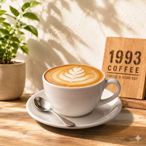 Latte at 1993 Coffee & Work