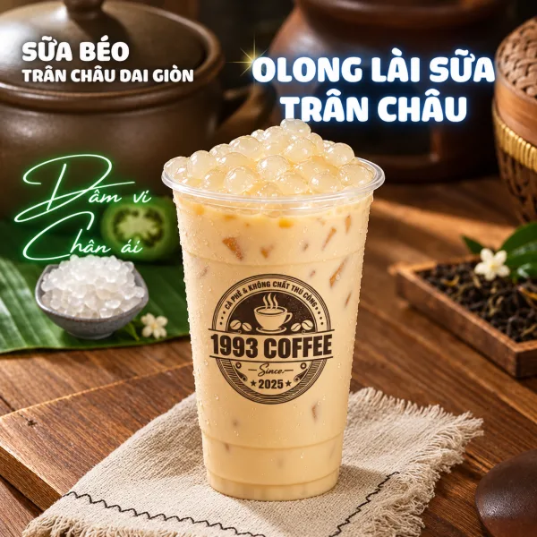 Jasmine Oolong Milk Tea at 1993 Coffee & Work