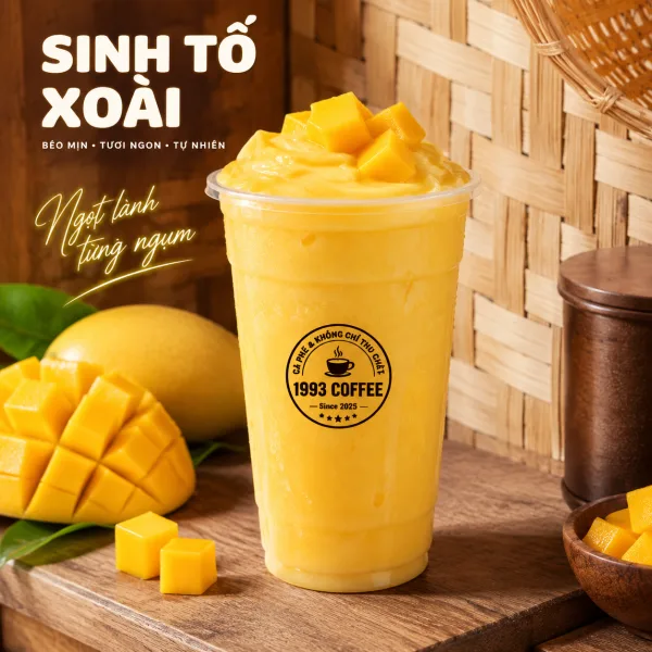 Mango Smoothie at 1993 Coffee & Work
