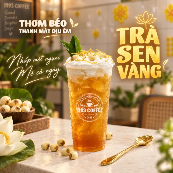Trà sen vàng at 1993 Coffee & Work