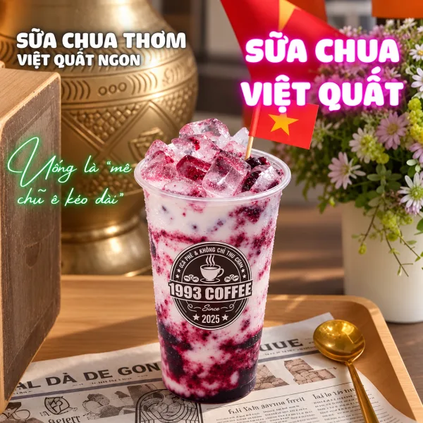 Blueberry Yogurt at 1993 Coffee & Work